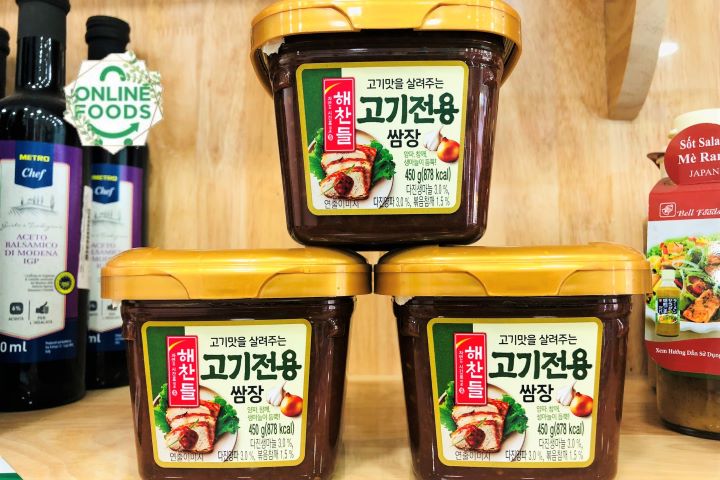 Gia Vị Chấm Thịt Bò Tổng Hợp Hàn Quốc 450gr