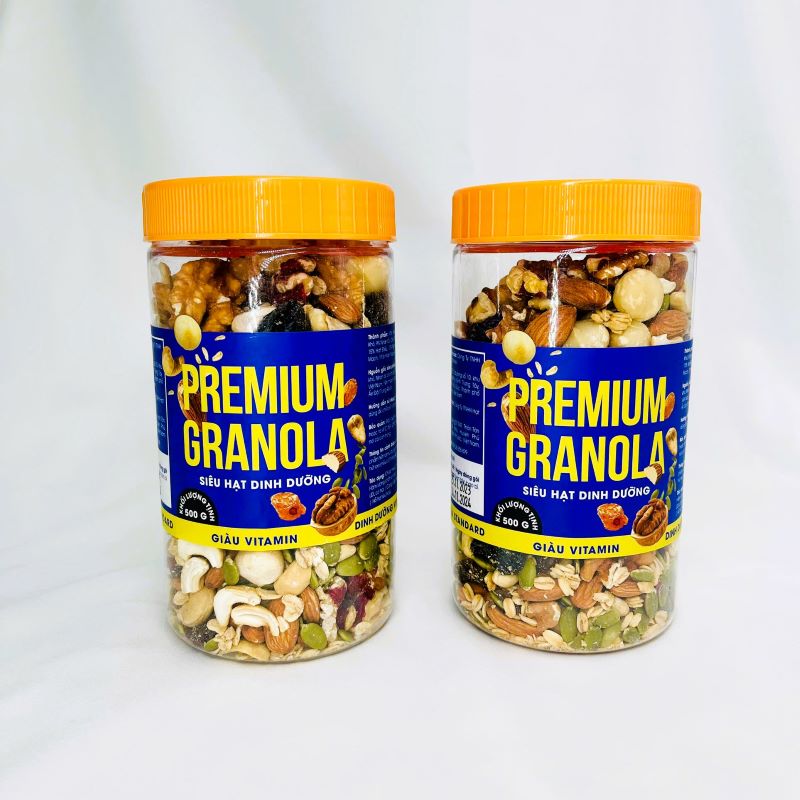 Siêu Hạt Dinh Dưỡng Granola Hộp 500g