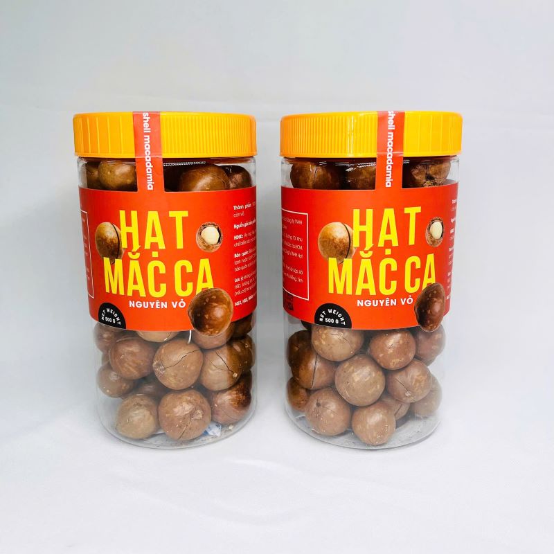 Hạt Macca Nứt Vỏ Việt Nam 500g